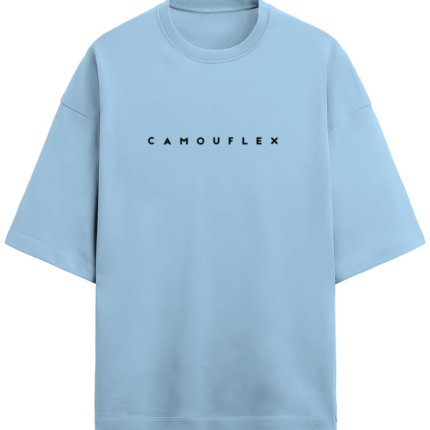 Oversized Baby Blue T-Shirt – Soft Cotton Oversized Fit