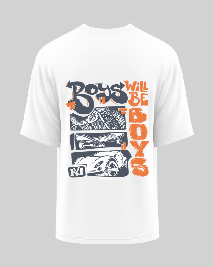 "Boys Will Be Boys" Bold Graphic Tee - Adventure Style