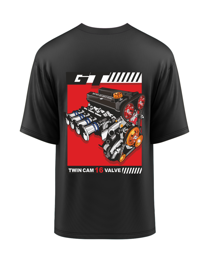CAMOUFLEX GT Twin Cam 16 Valve Graphic T-Shirt
